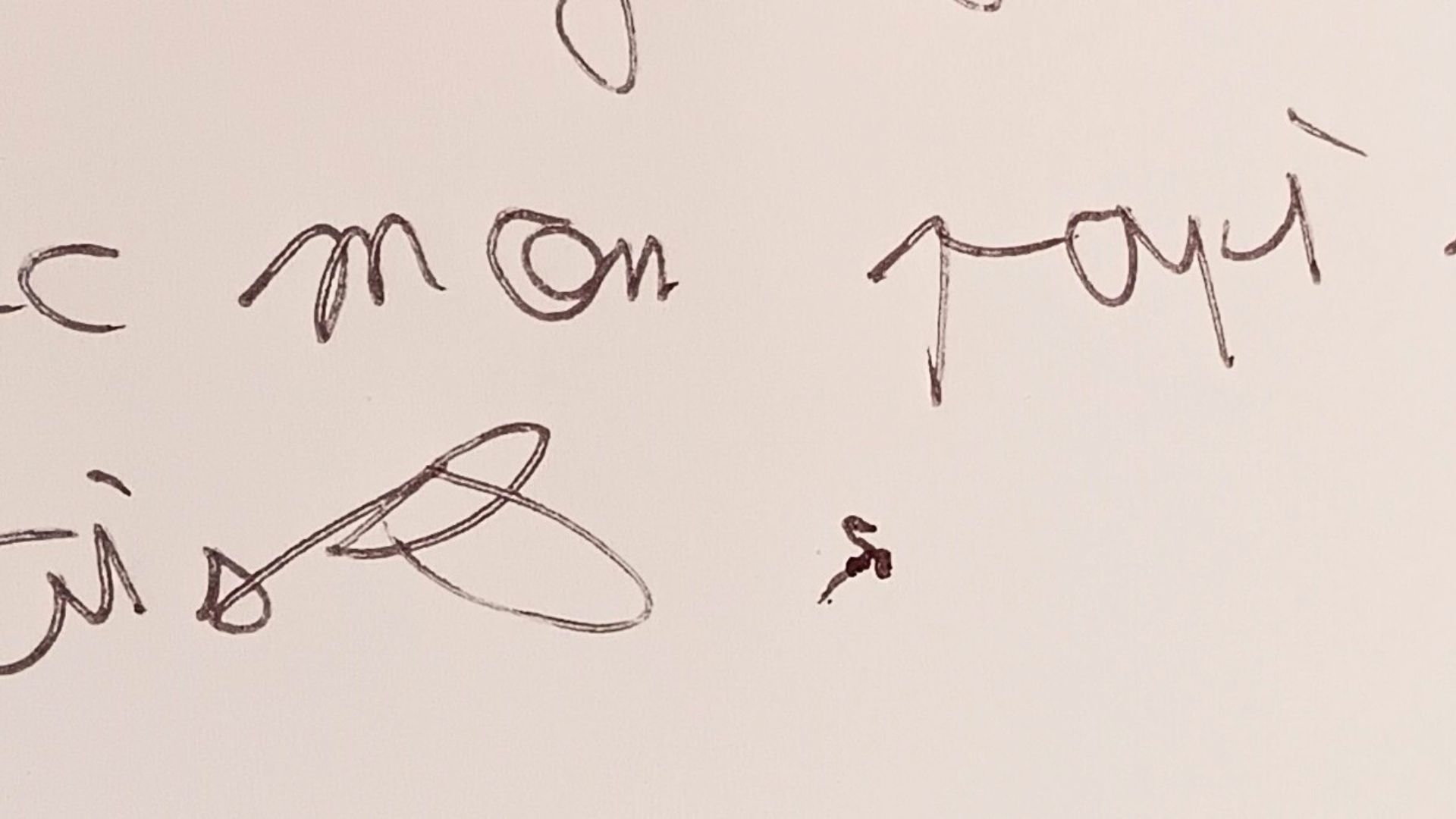 Formation des lettres, continuité